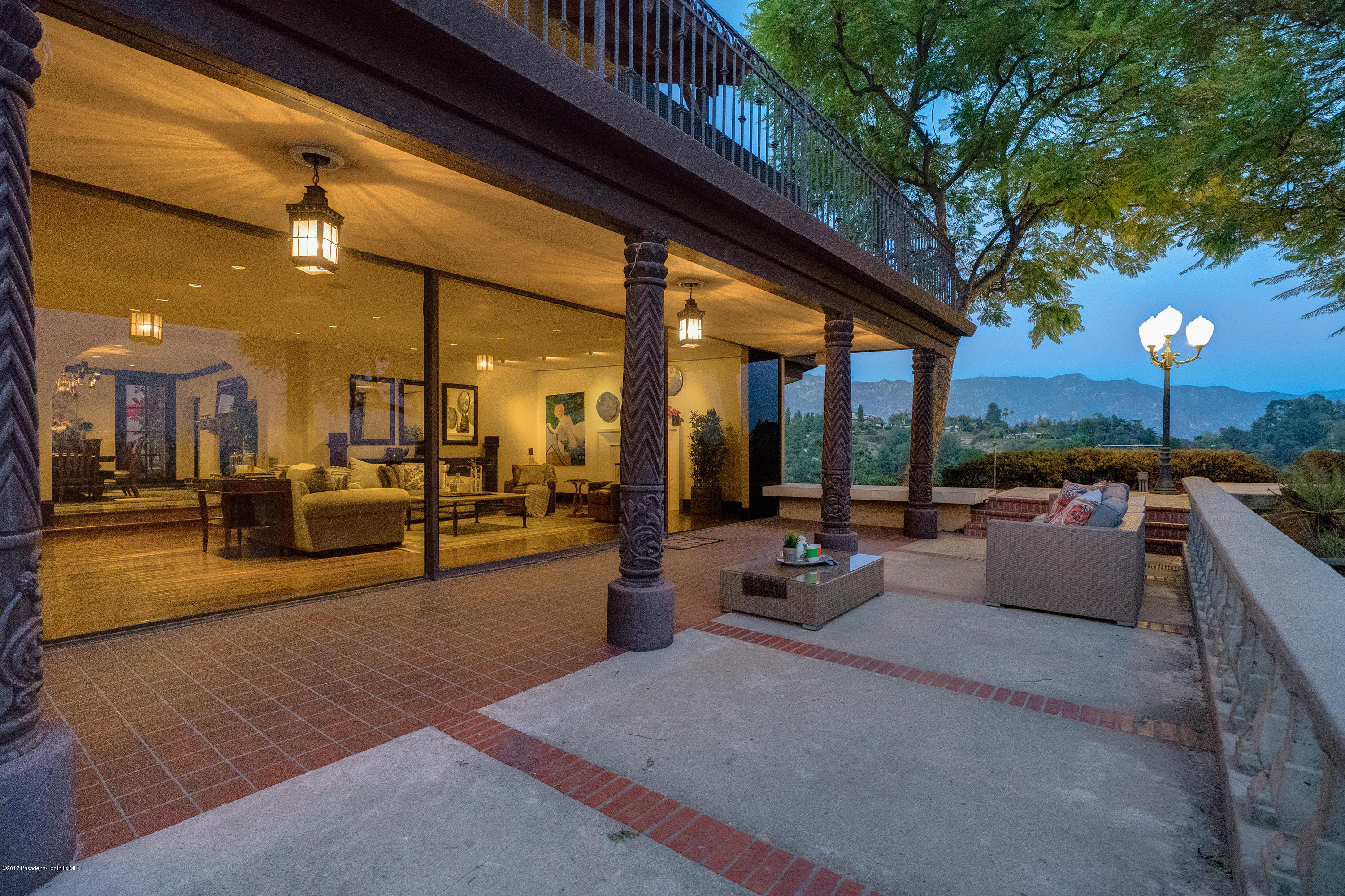 320 Patrician Way Pasadena, CA 91105 - Photo 62 of 69 a view of swimming pool with outdoor seating and a patio
