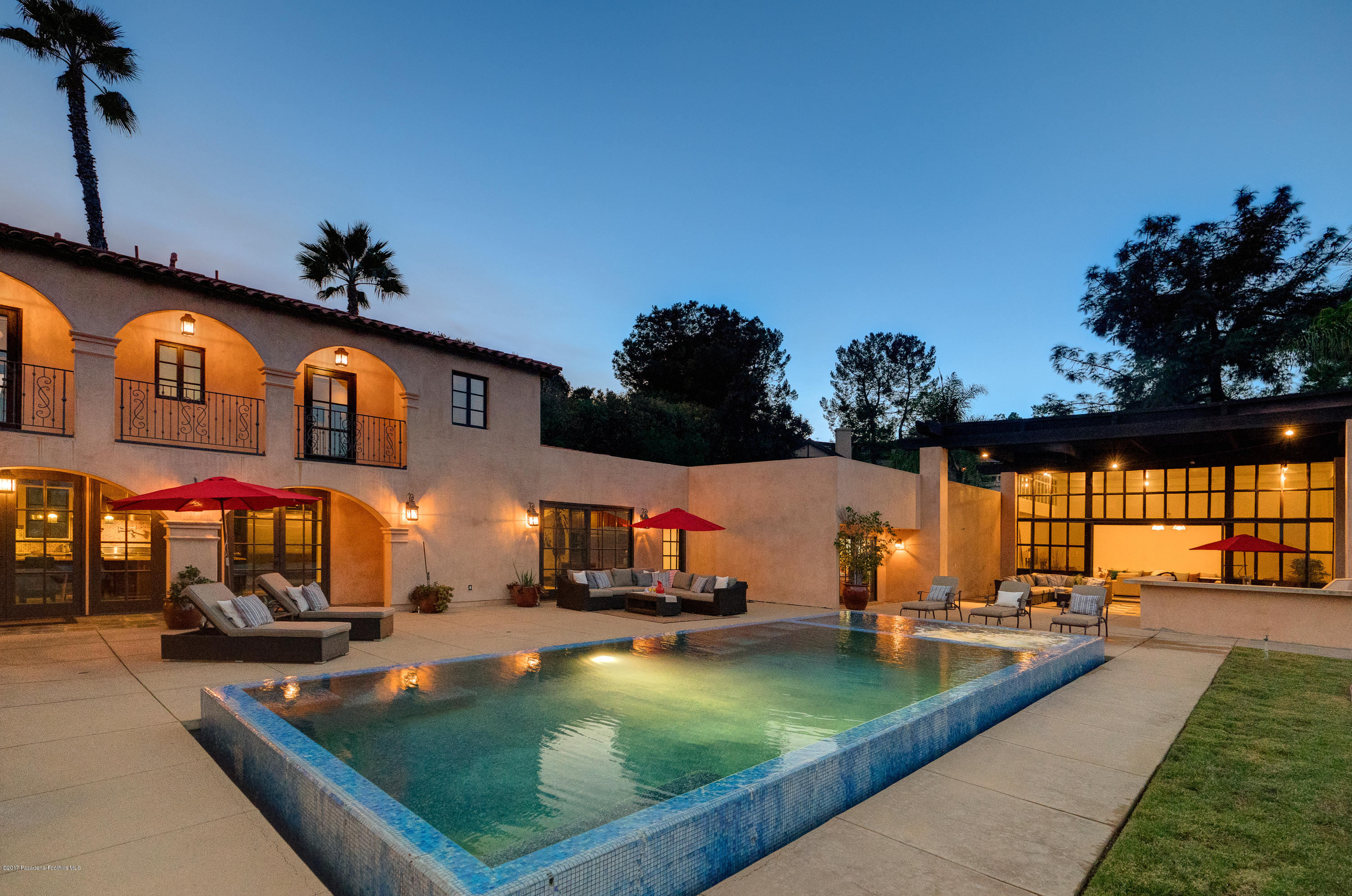 320 Patrician Way Pasadena, CA 91105 - Photo 65 of 69 swimming pool view with a outdoor seating