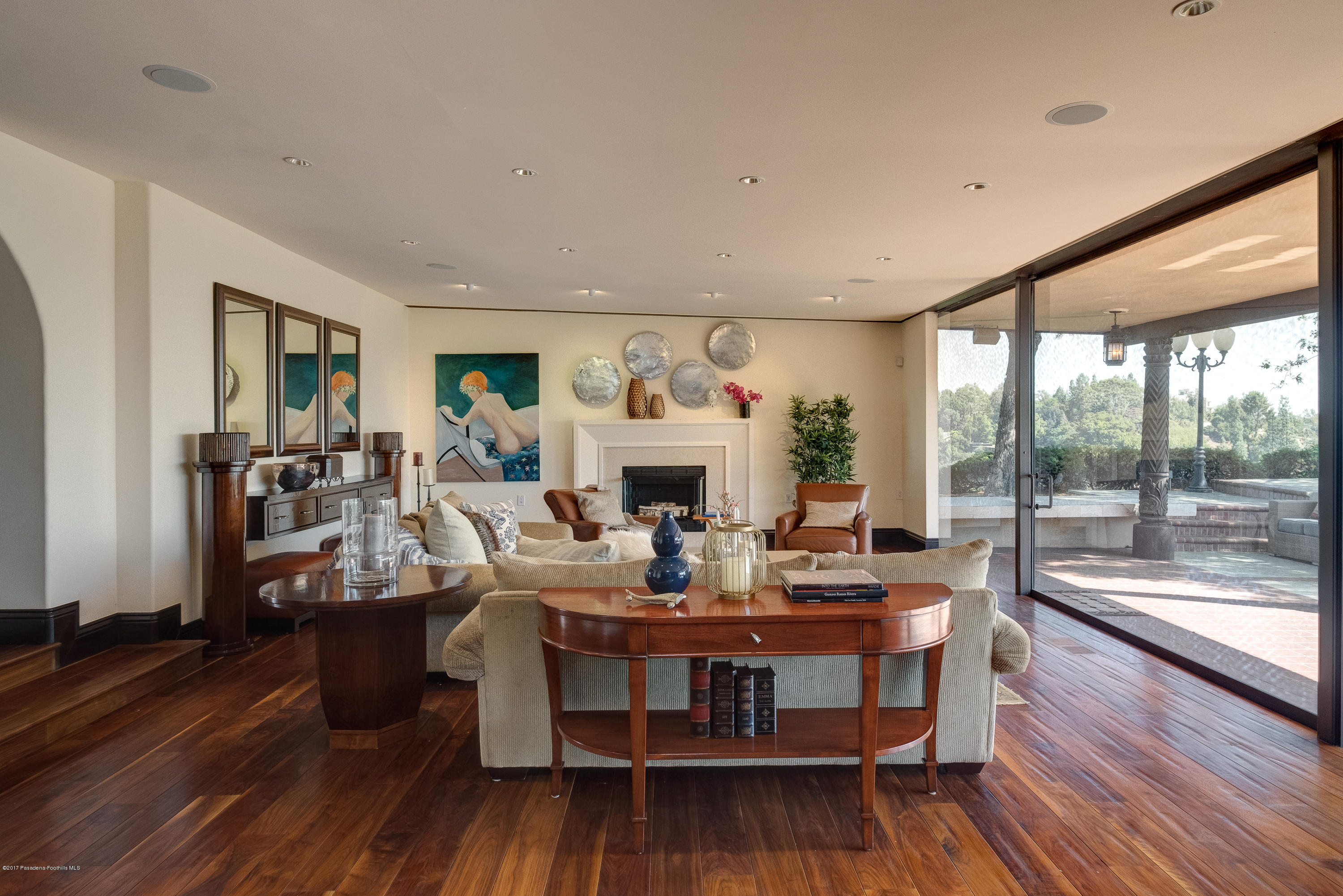 320 Patrician Way Pasadena, CA 91105 - Photo 10 of 69 a view of a dining room with furniture window and wooden floor