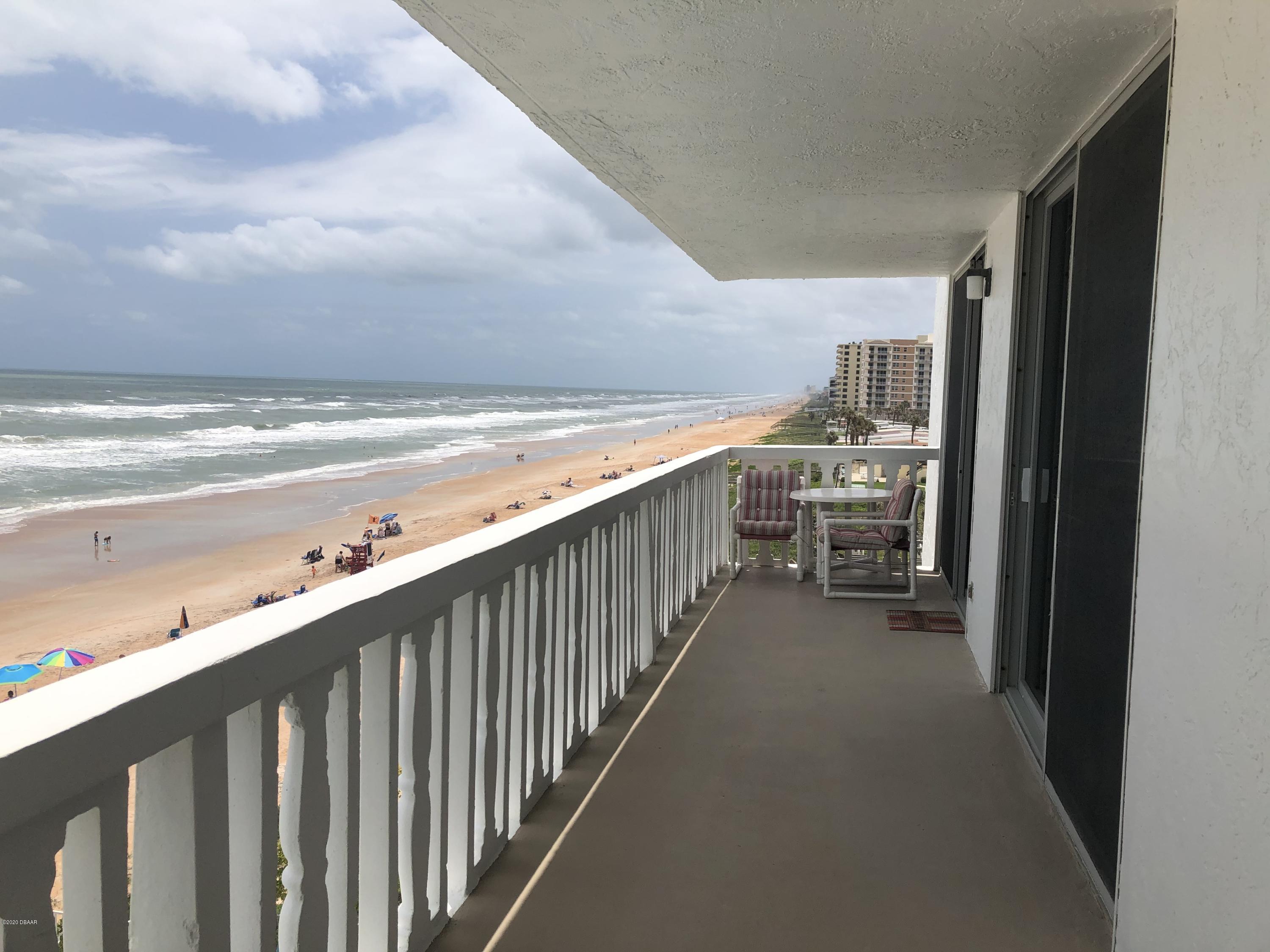 1575 Ocean Shore Boulevard, Unit 402 Ormond Beach, FL 32176 - Photo 17 of 21 Balcony view