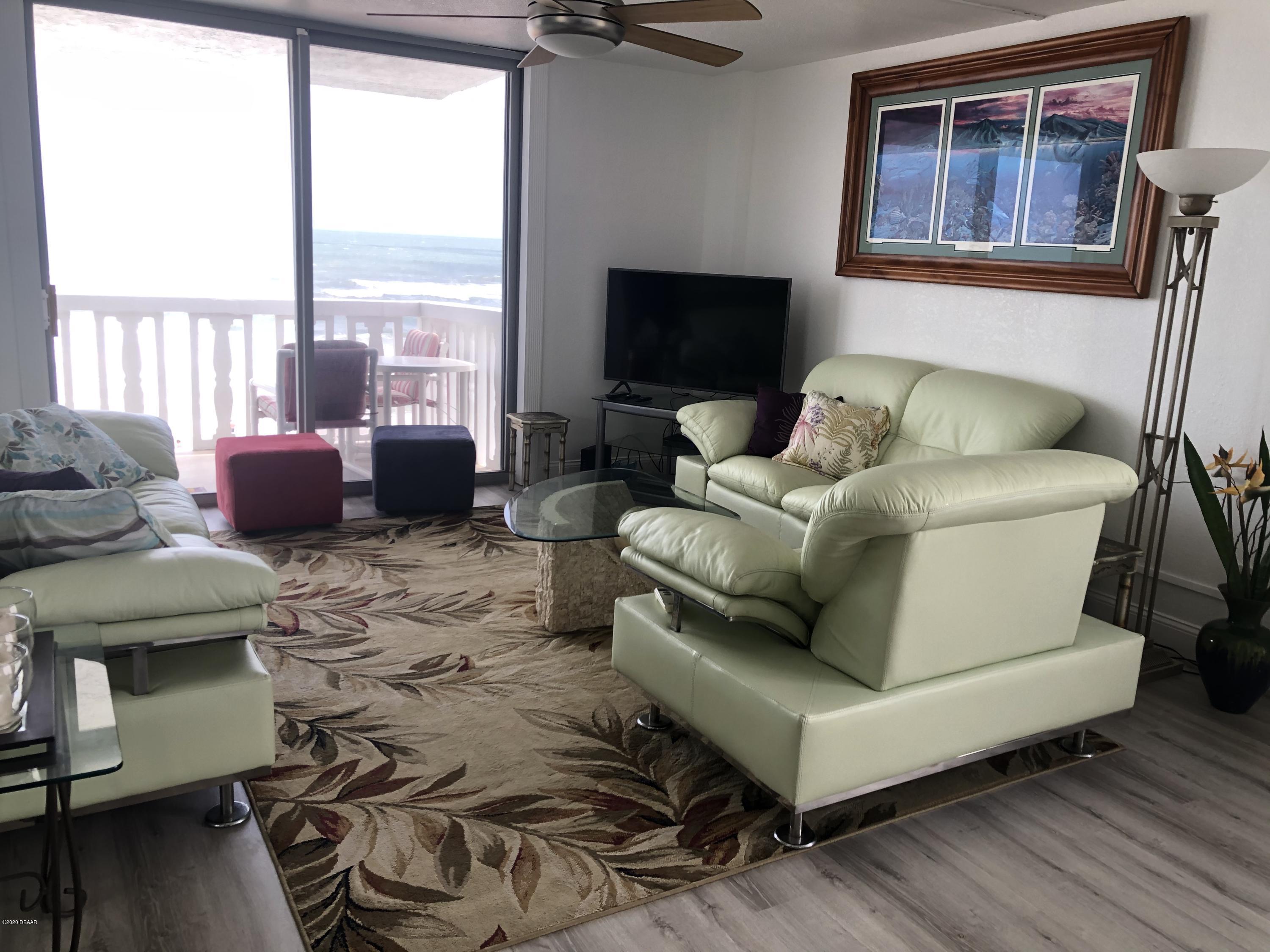 1575 Ocean Shore Boulevard, Unit 402 Ormond Beach, FL 32176 - Photo 5 of 21 Living room