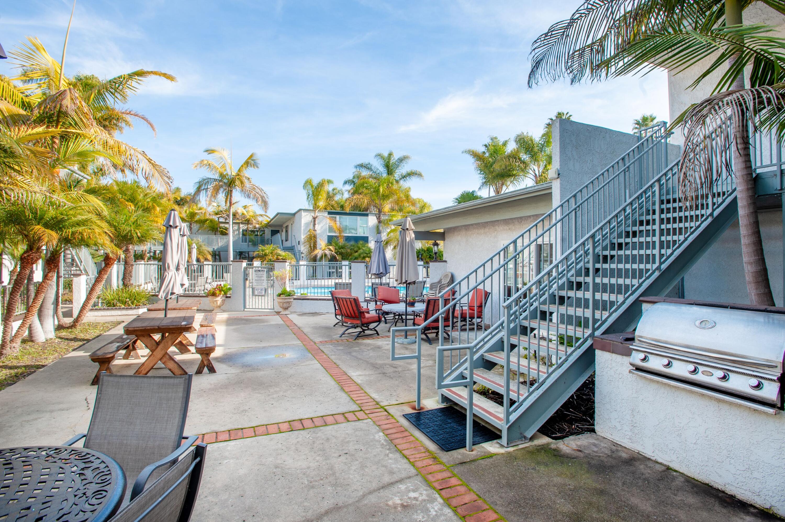 4880 Sandyland Road, Unit 38 Carpinteria, CA 93013 - Photo 16 of 25 Patio Near Pool