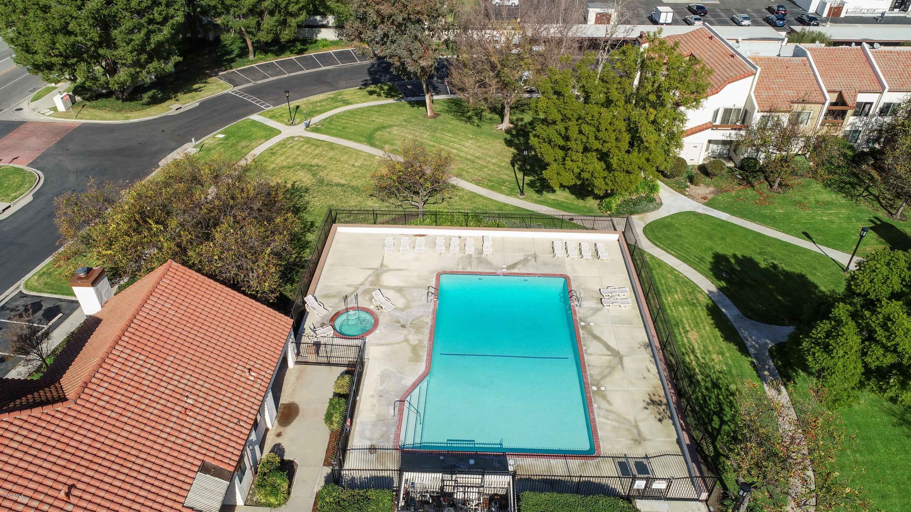 1778 Sinaloa Road, Unit 198 Simi Valley, CA 93065 - Photo 23 of 25 an aerial view of a residential houses with outdoor space and street view