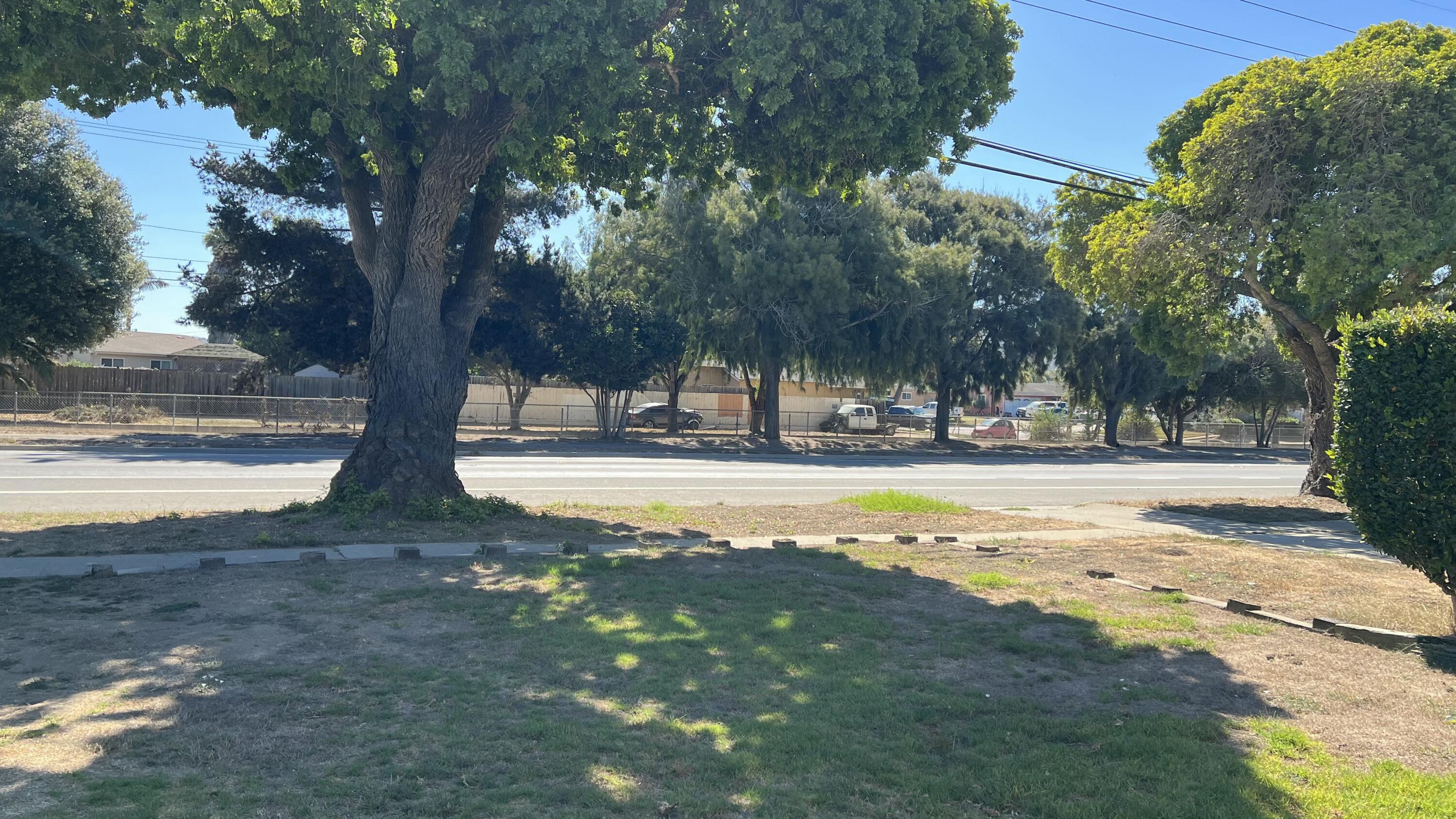 309 V Street Lompoc, CA 93436 - Photo 4 of 24 a view of road with large trees