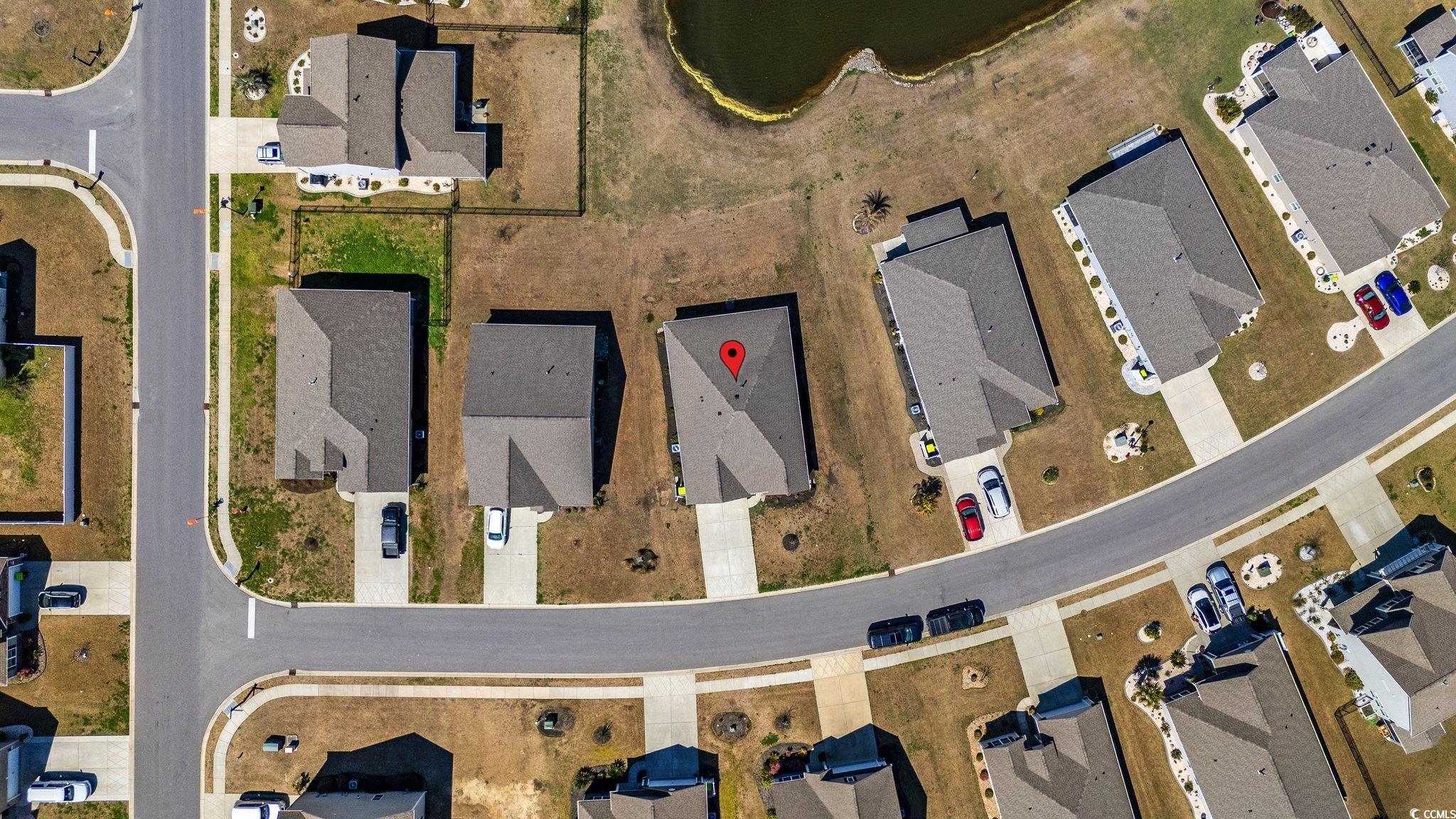 6009 Ranch View Drive Myrtle Beach, SC 29588 - Photo 30 of 40 Aerial view featuring a residential view
