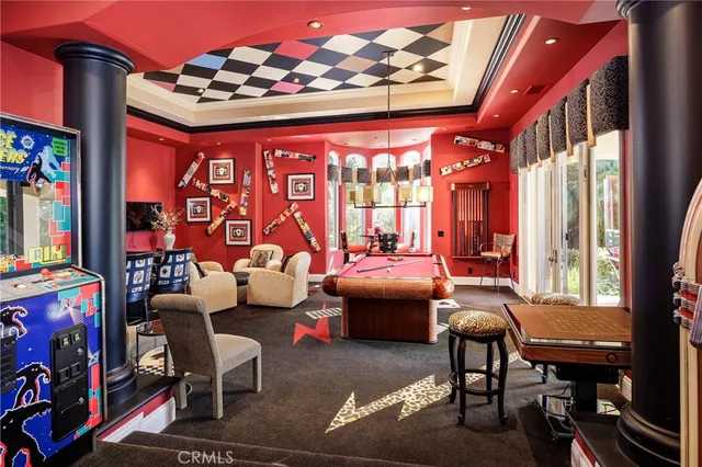 a large bathroom with a tub a sink a mirror and a shower