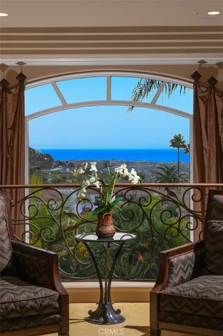 a living room with furniture and furniture