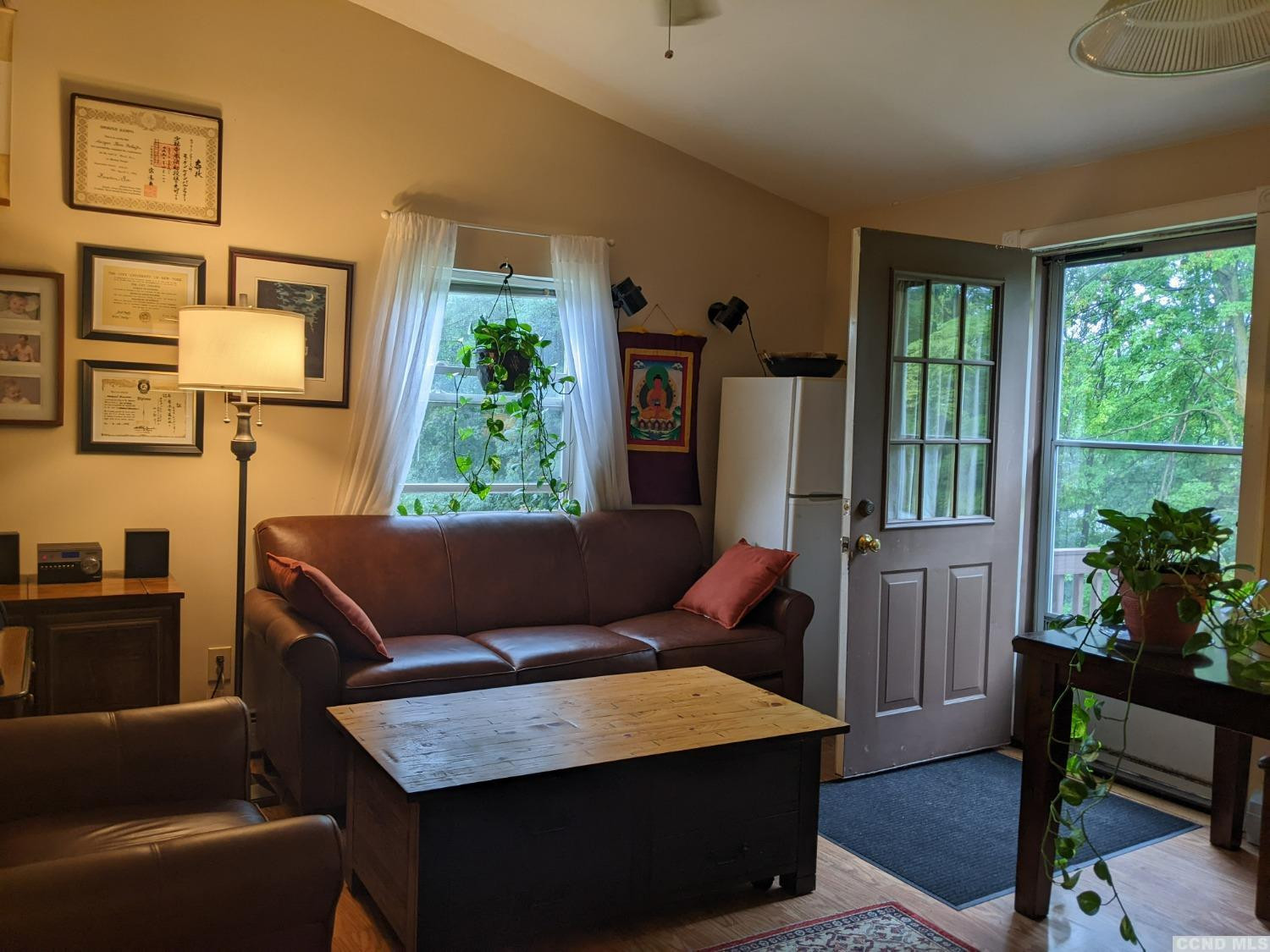 29 Stahle Road East Durham, NY 12423 - Photo 4 of 6 a living room with furniture and a potted plant