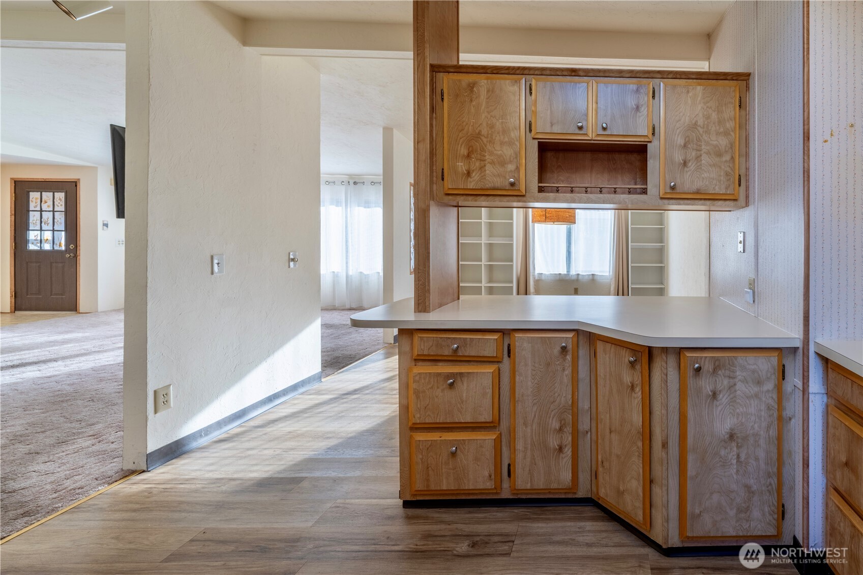 120 Fircrest Drive Sequim, WA 98382 - Photo 14 of 32 a kitchen with stainless steel appliances granite countertop a refrigerator and a stove