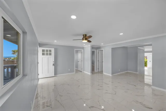 wooden floor in an empty room