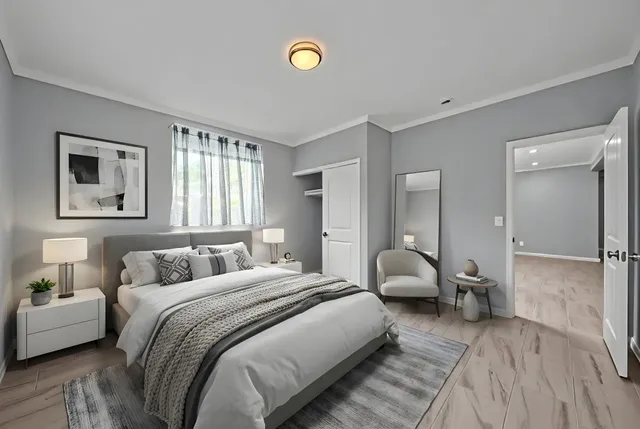 a view of empty room