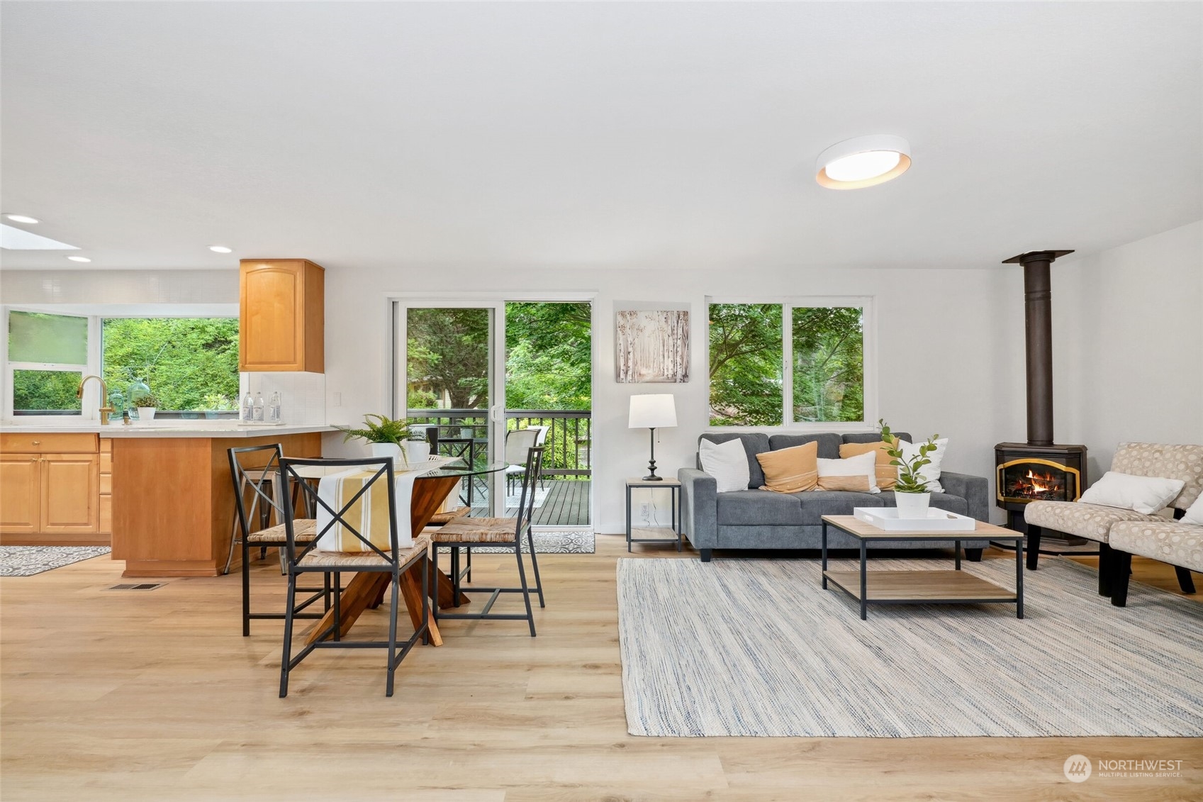 24113 10th Place West Bothell, WA 98021 - Photo 12 of 35 a living room with furniture and a wooden floor