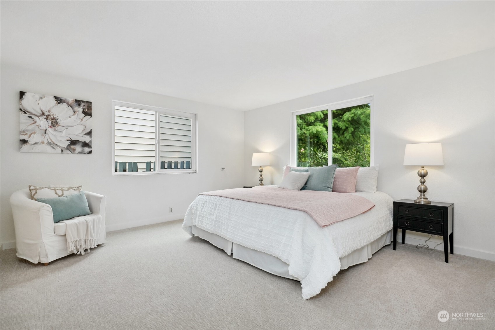 24113 10th Place West Bothell, WA 98021 - Photo 23 of 35 a bedroom with a bed and a couch