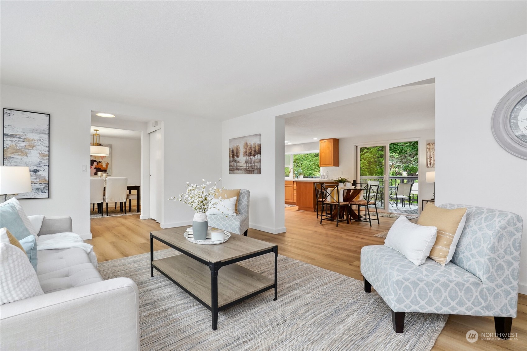 24113 10th Place West Bothell, WA 98021 - Photo 10 of 35 a living room with furniture and a large window