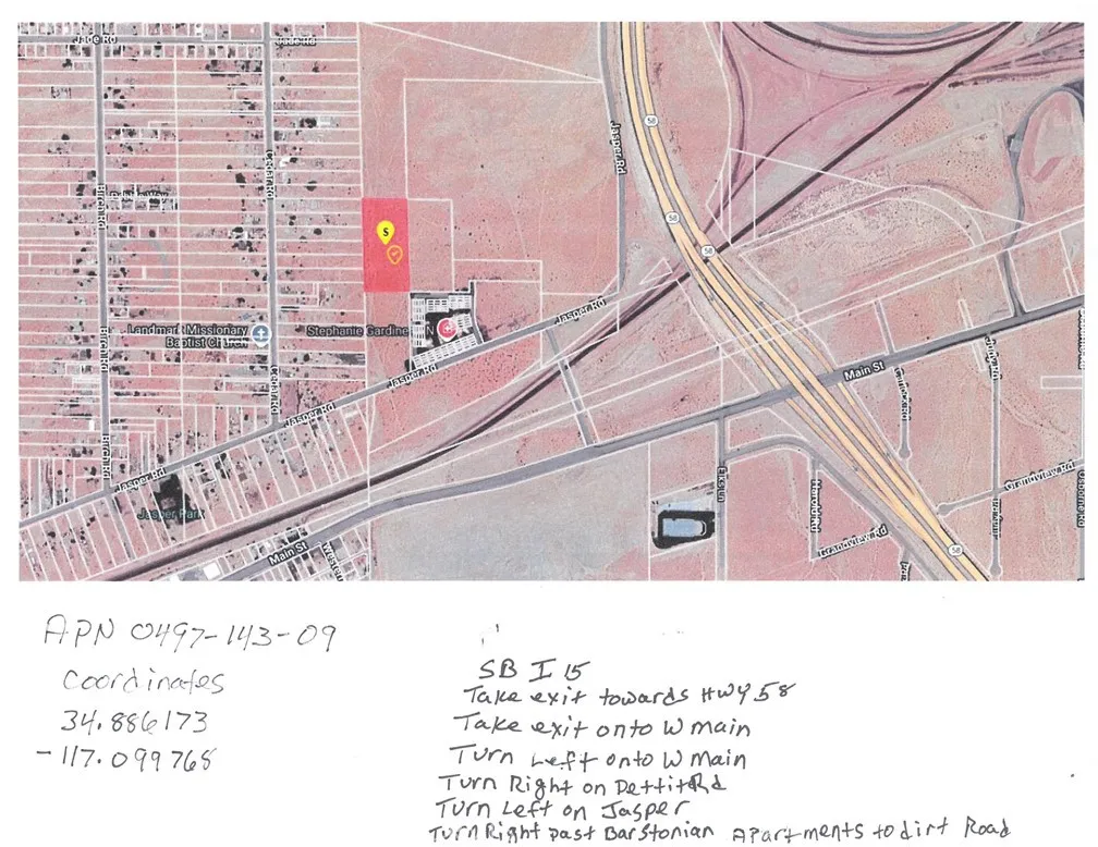 9 Jasper Road Barstow, CA 92311 - Photo 1 of 2 a black and white photo of a picture