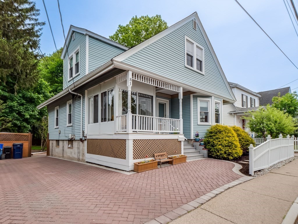 81 Baker Street Boston, MA 02132 - Photo 2 of 42 a house view with a outdoor space