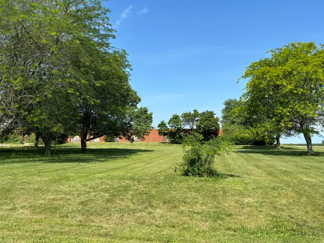a fire hydrant in the middle of a field