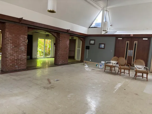 a view of a livingroom with outdoor space and sitting area