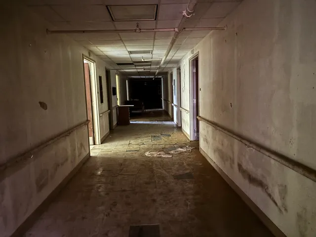 a view of hallway