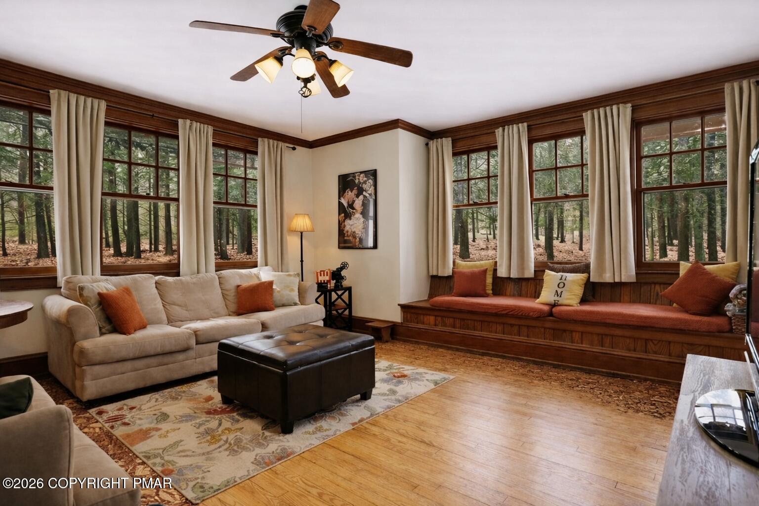 204 Lake Road Swiftwater, PA 18370 - Photo 18 of 76 a living room with furniture and windows