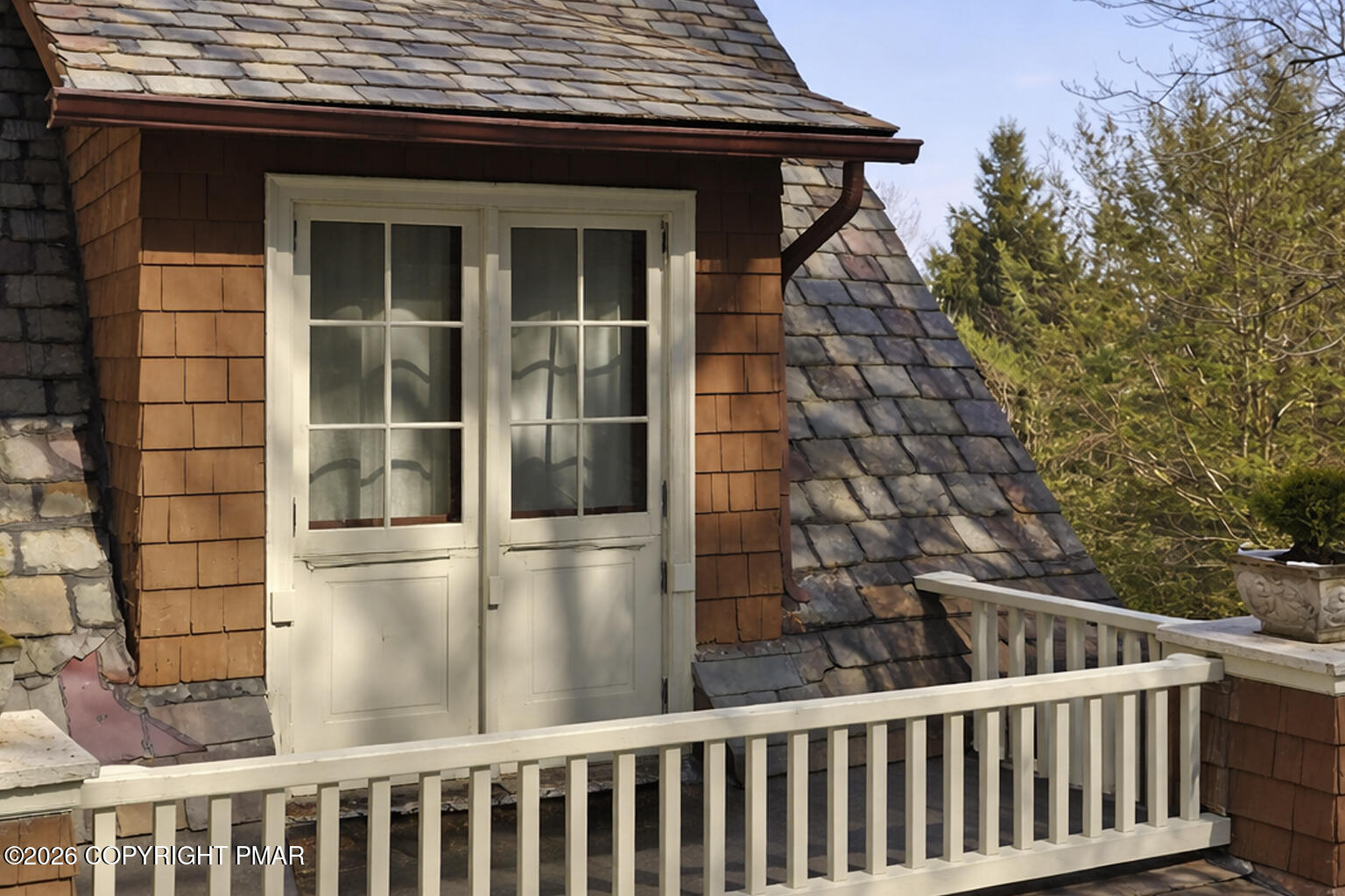 204 Lake Road Swiftwater, PA 18370 - Photo 36 of 76 Primary Bedroom Balcony