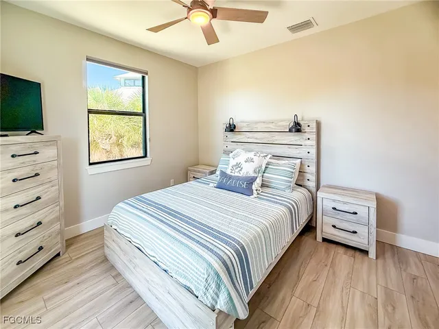 a view of a patio on the roof deck