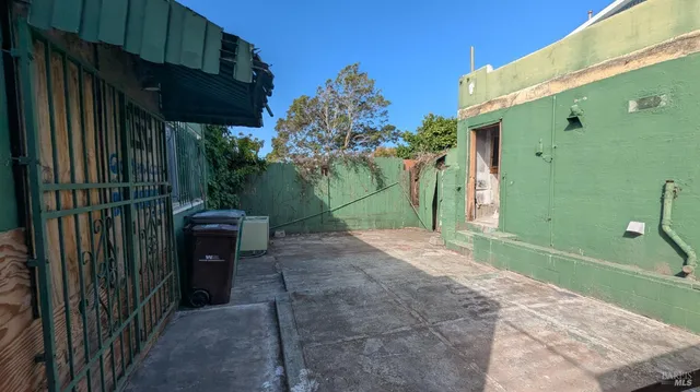 a view of a small house