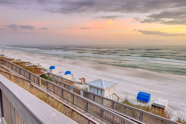 a view of a terrace with skyline