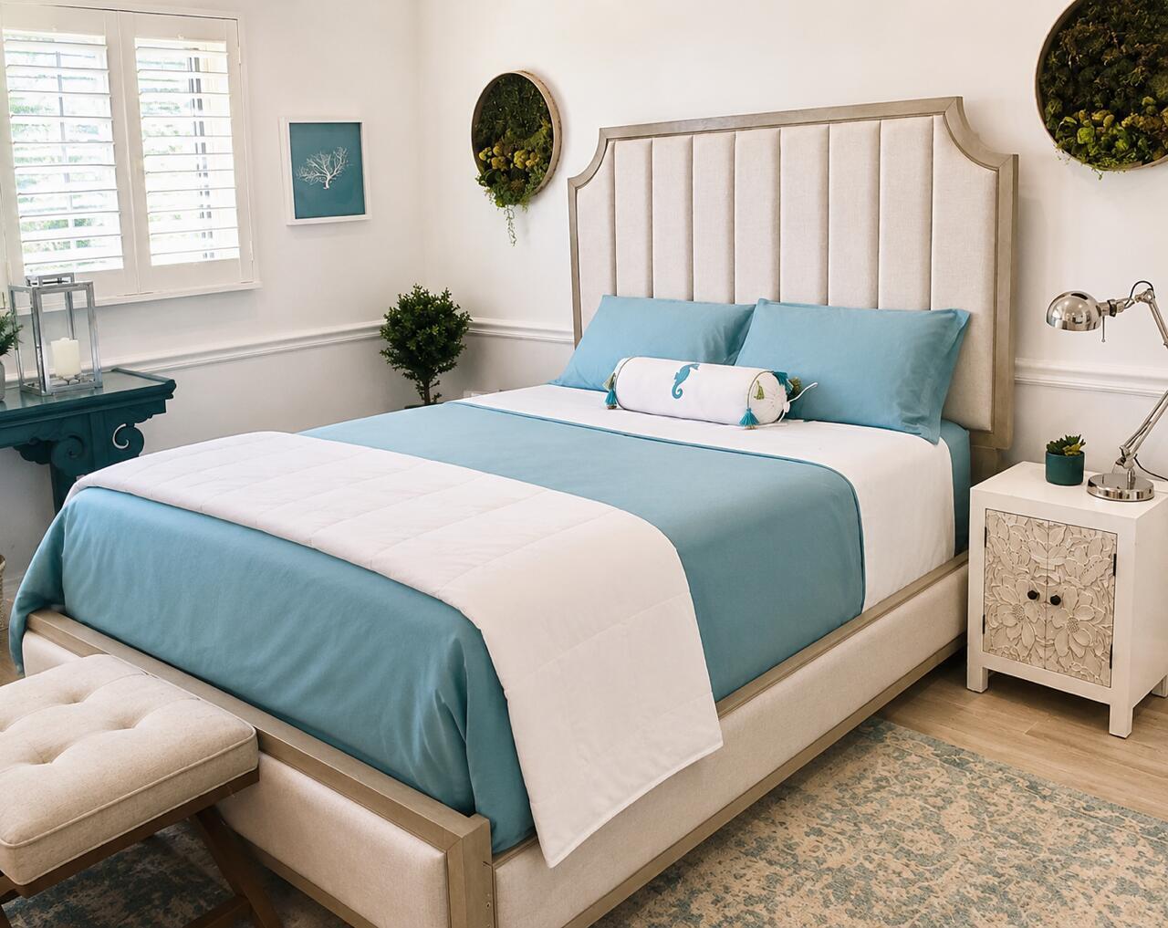 1111 Pepperridge Terrace Boca Raton, FL 33486 - Photo 3 of 8 a bedroom with a bed and a large window