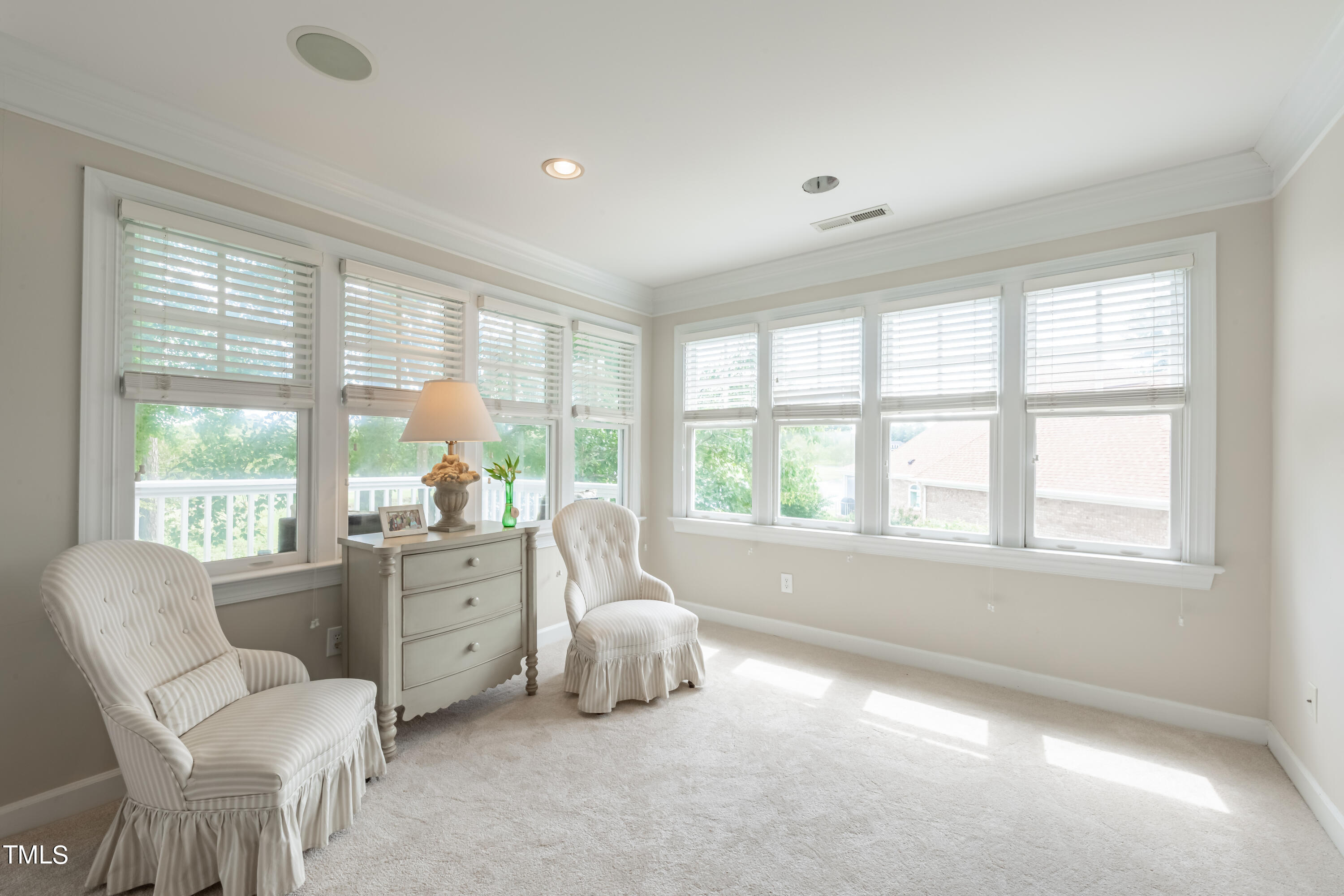 103 Declair Court Cary, NC 27513 - Photo 32 of 47 a bed room with a bed and a large window