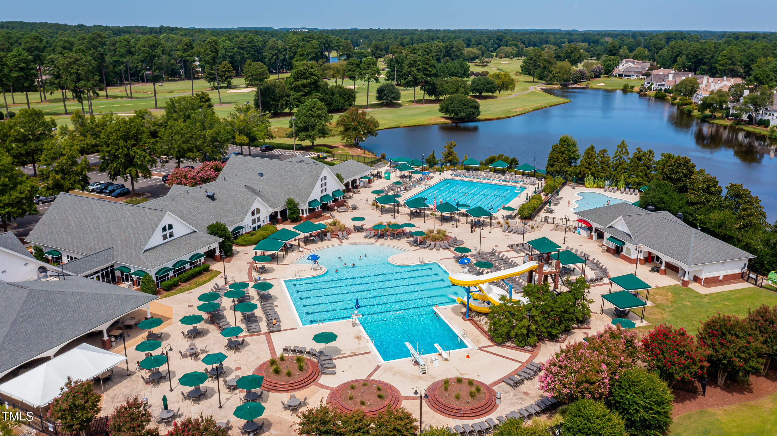 103 Declair Court Cary, NC 27513 - Photo 46 of 47 an aerial view of residential houses with outdoor space
