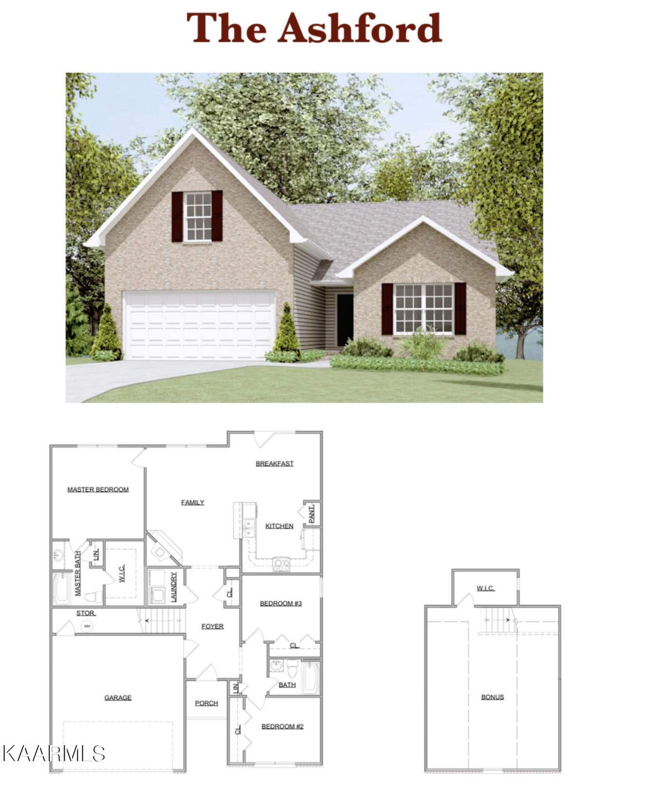 7616 Honey Oaks Road Corryton, TN 37721 - Photo 2 of 3 The Ashford