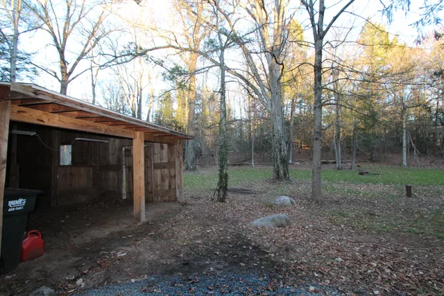 a view of outdoor space with trees