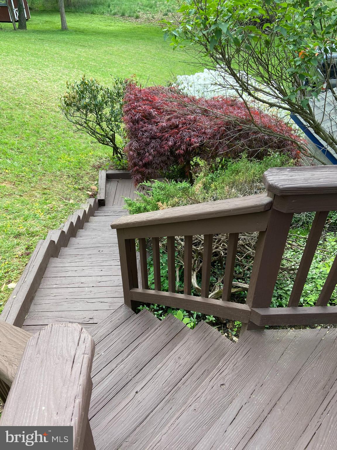 6232 Ridge Lane Warrenton, VA 20187 - Photo 13 of 20 Stairs off deck to garage entrance