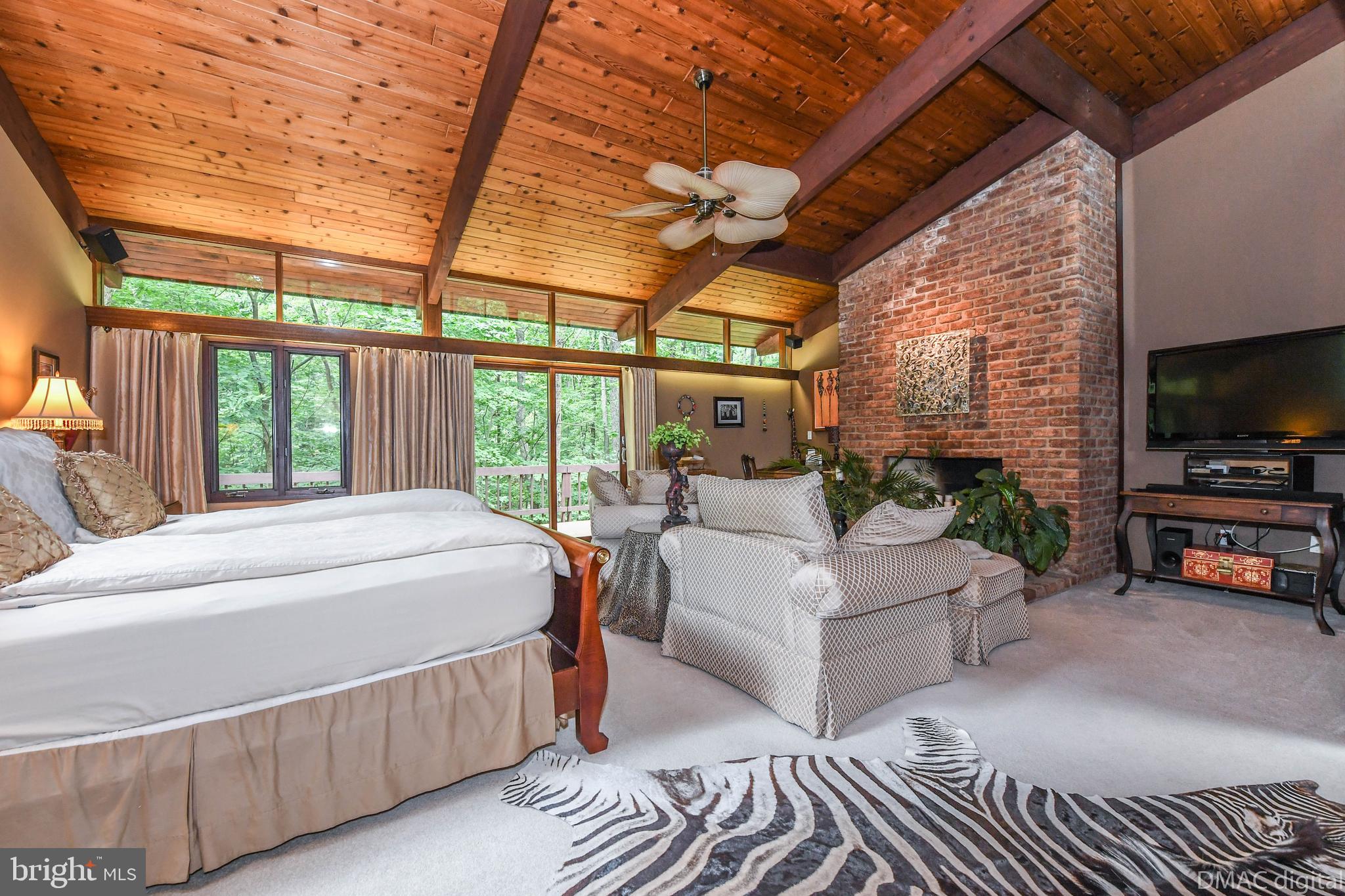 5429 Etzler Road Frederick, MD 21702 - Photo 26 of 61 Large master suite w/brick fireplace