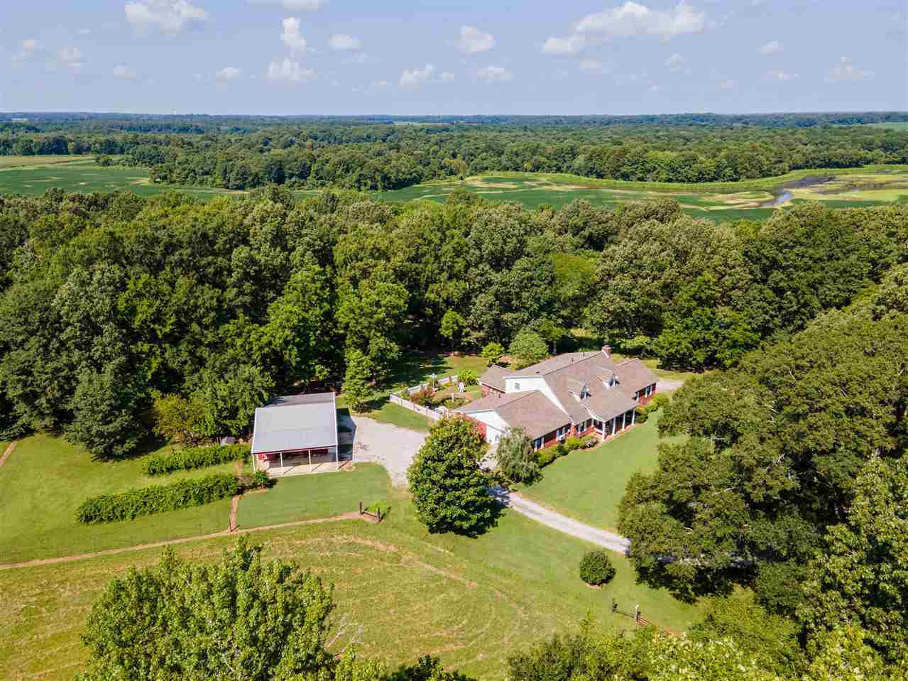 2375 Stanton Koko Road Stanton, TN 38069 - Photo 8 of 25 an aerial view of a house with a yard