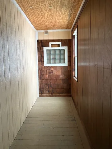 a view of an entrance door of the house