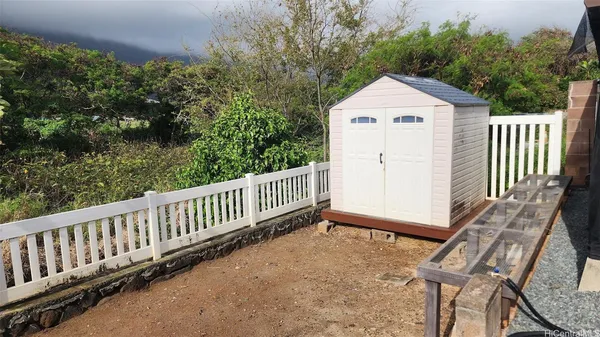 a view of a porch