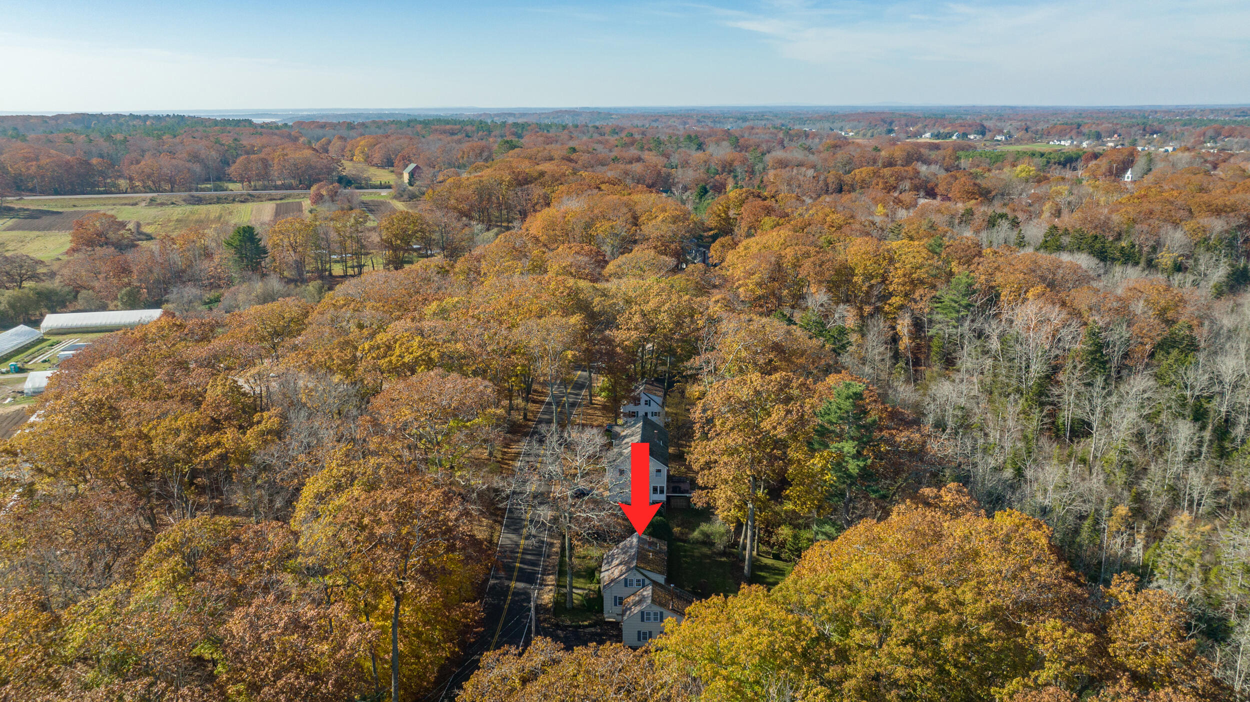305 Fowler Road Cape Elizabeth, ME 04107 - Photo 44 of 51 305 fowler drone arrow-12