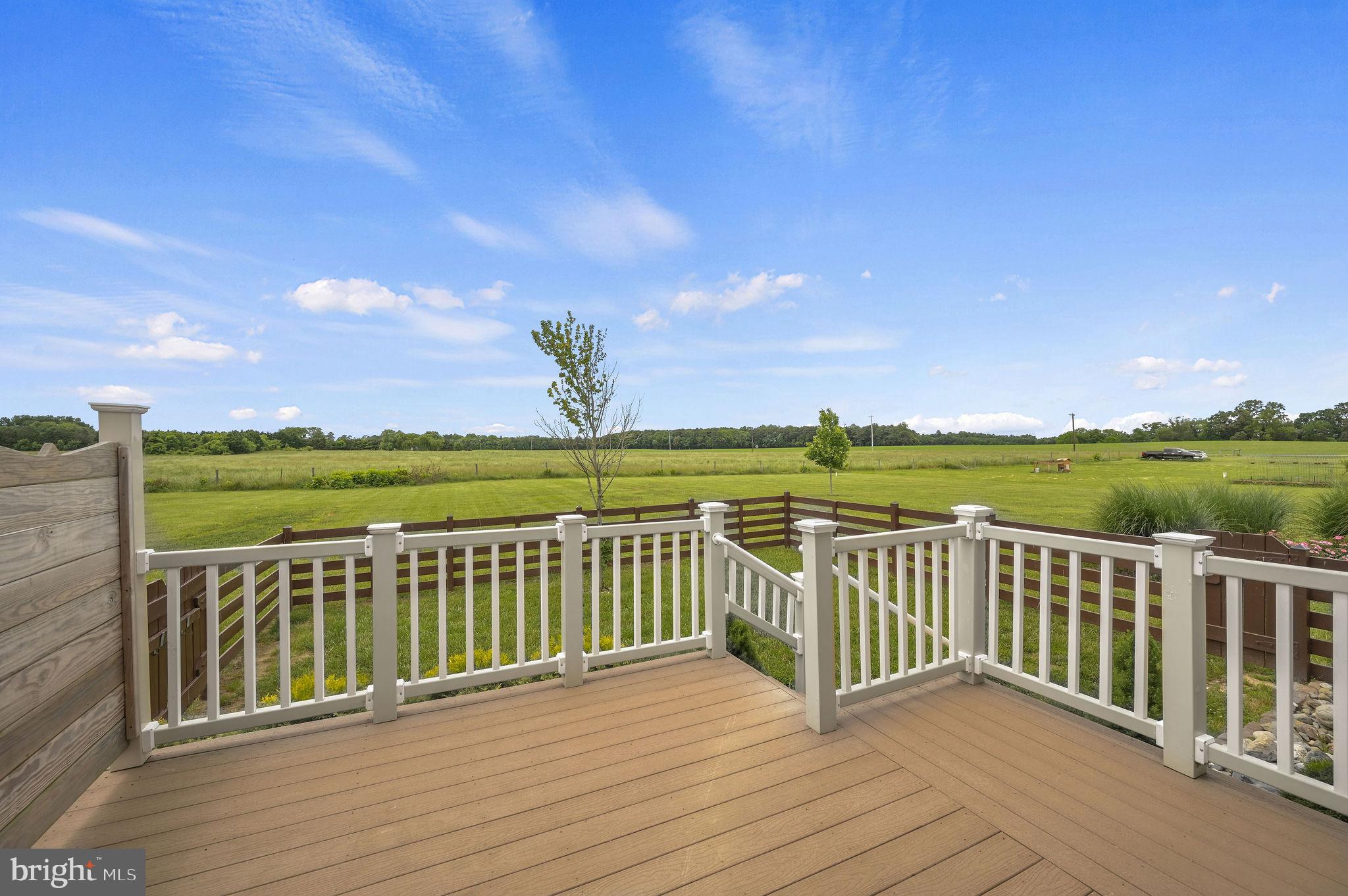9026 North Old State Road Lincoln, DE 19960 - Photo 23 of 23 Large deck overlooking farmland