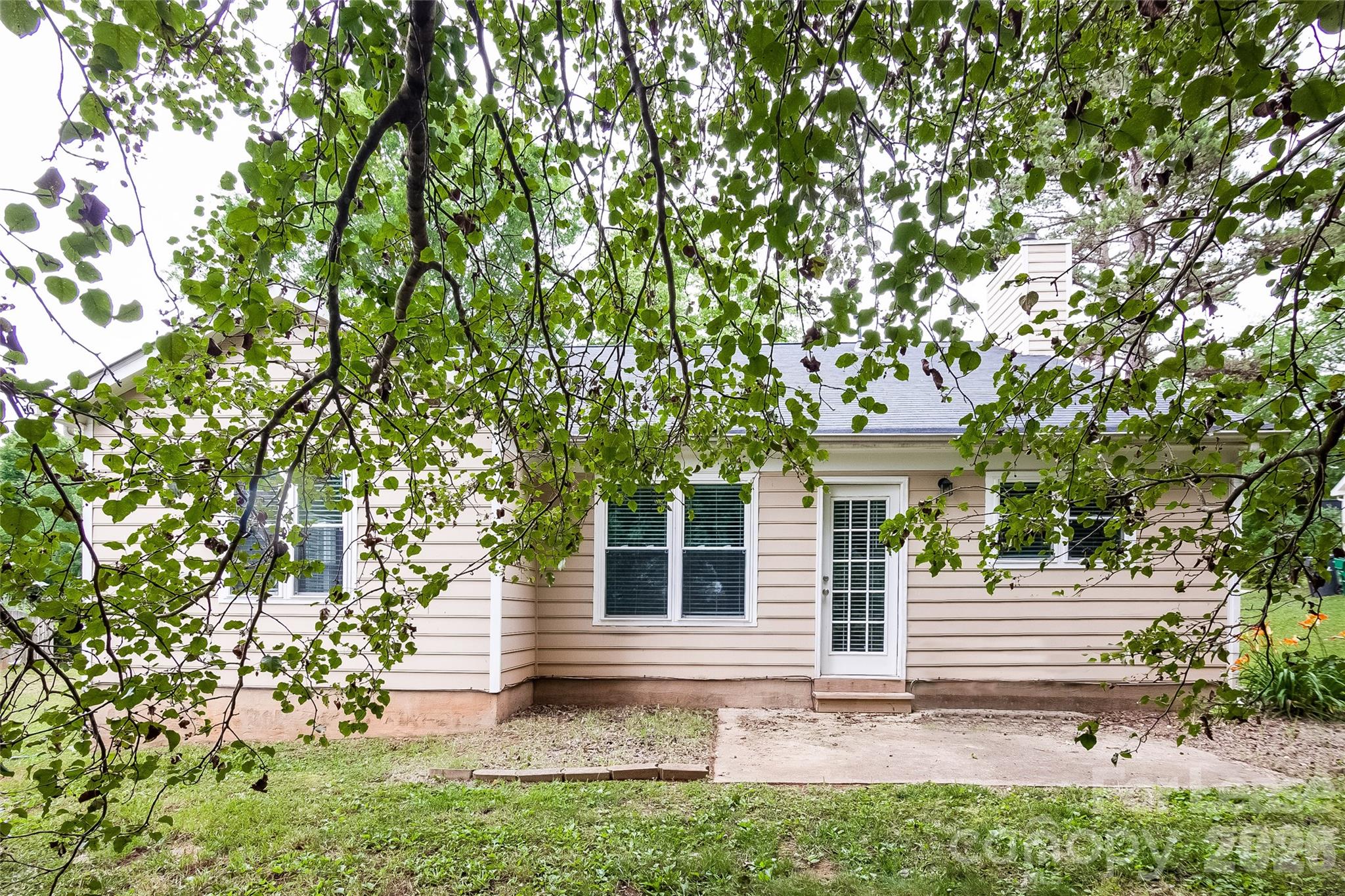 8625 Flowers Court Charlotte, NC 28215 - Photo 15 of 16 a front view of a house with a tree