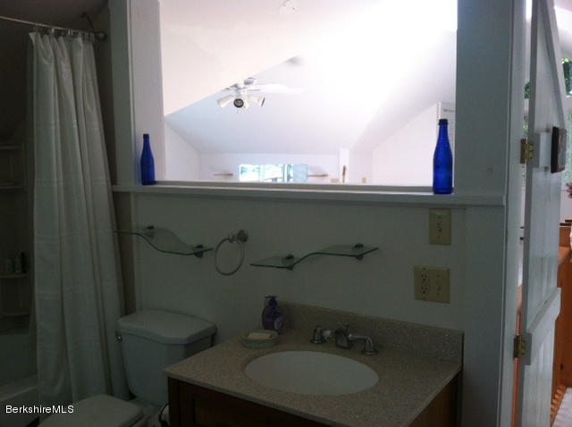 84 Windsor Pond Road Windsor, MA 01270 - Photo 29 of 46 a bathroom with a sink and a mirror