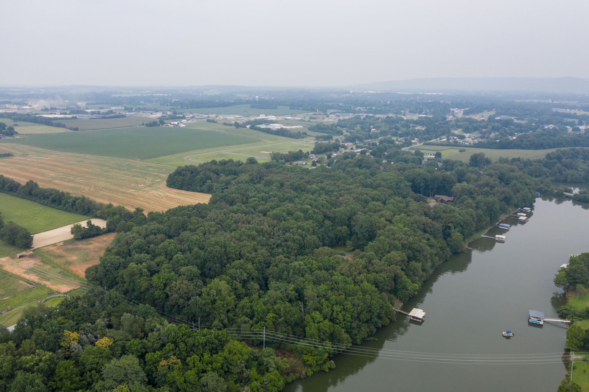 47 Lookout Drive Winchester, TN 37398 - Photo 5 of 13 an aerial view of a city with mountains