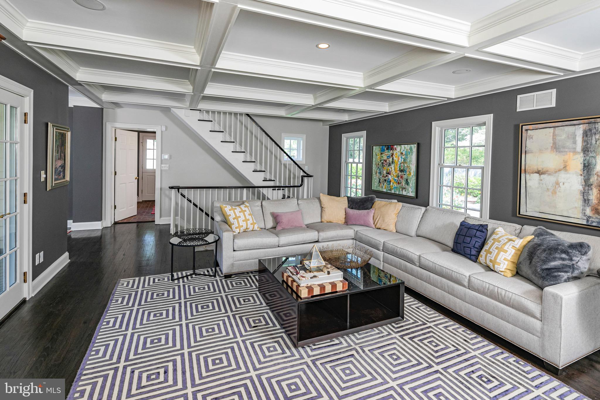 4445 Province Line Road Princeton, NJ 08540 - Photo 15 of 45 a living room with furniture and a rug