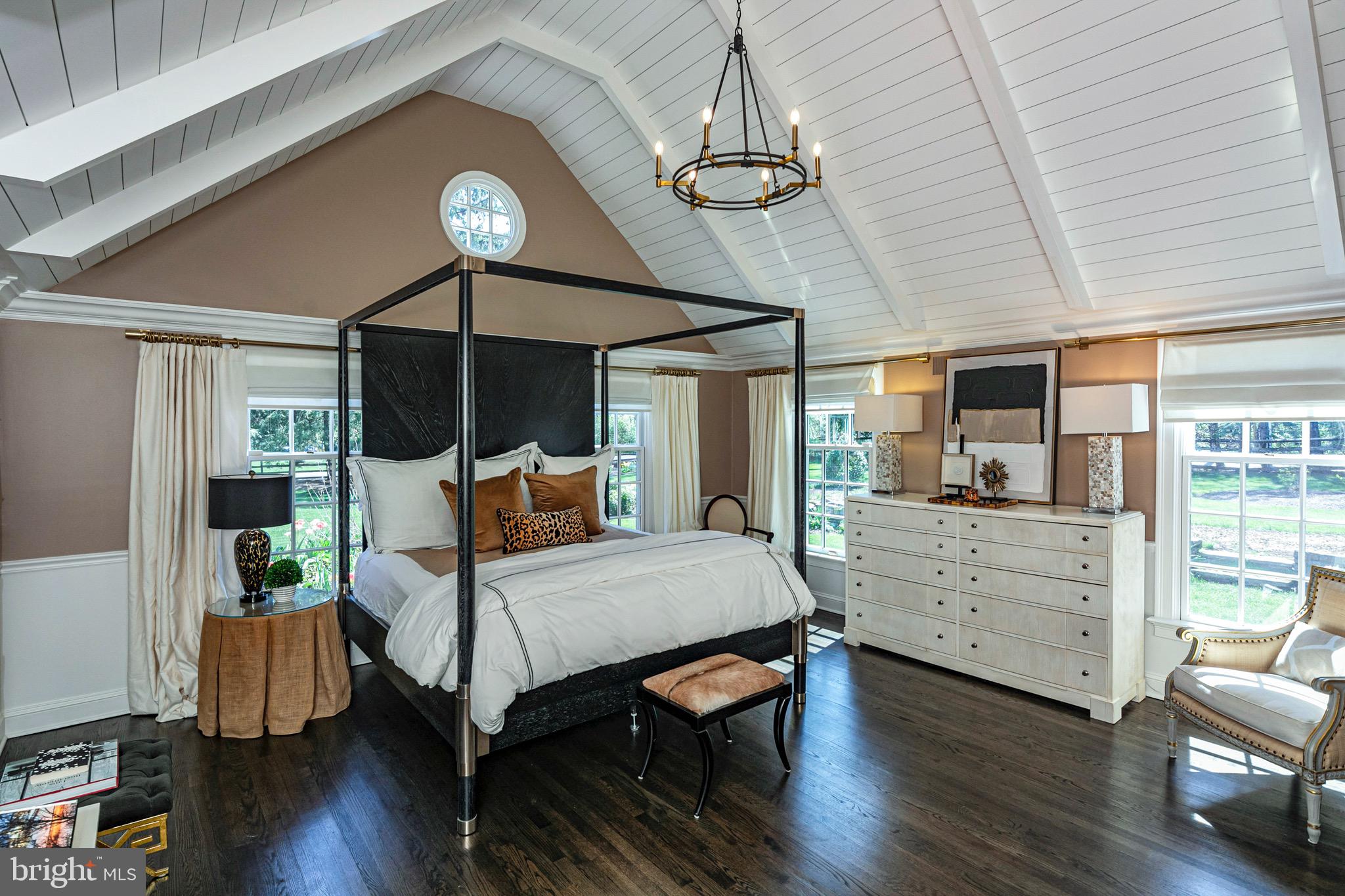 4445 Province Line Road Princeton, NJ 08540 - Photo 17 of 45 a bed room with a bed window and a chair