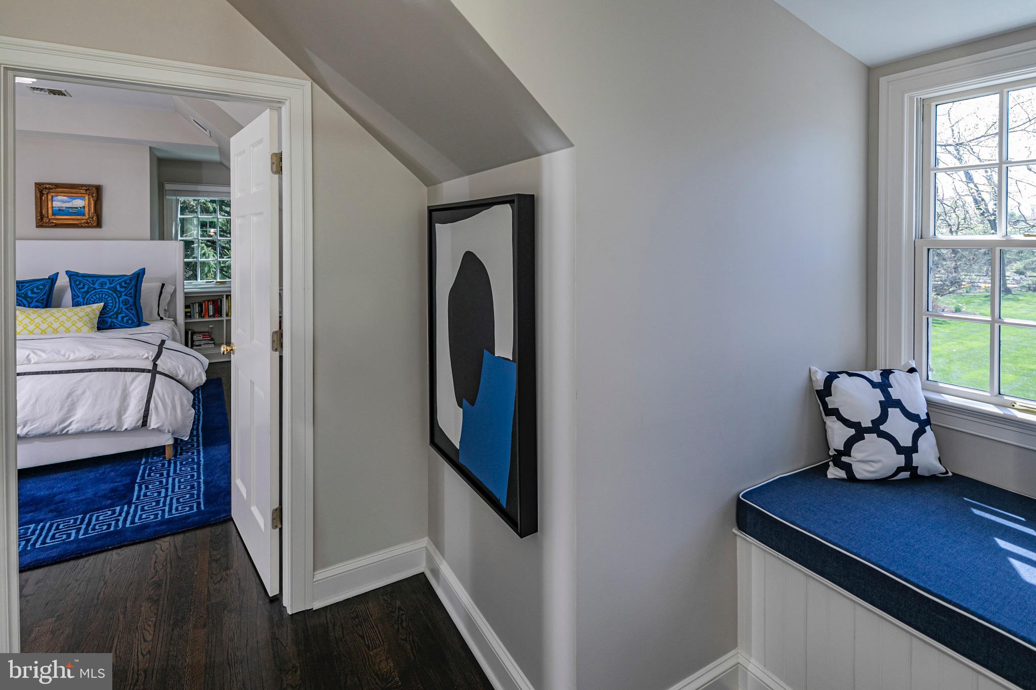 4445 Province Line Road Princeton, NJ 08540 - Photo 25 of 45 a view of a hallway with workspace and a window