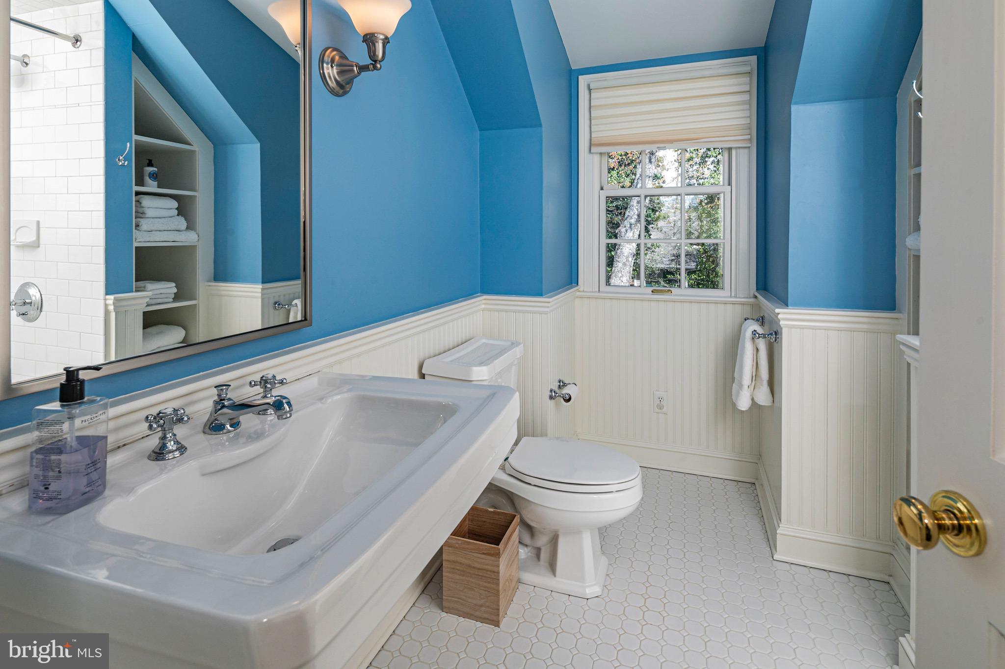 4445 Province Line Road Princeton, NJ 08540 - Photo 27 of 45 a bathroom with a sink toilet and shower