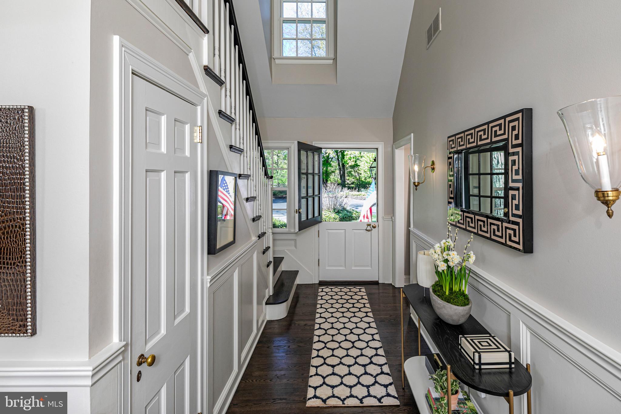 4445 Province Line Road Princeton, NJ 08540 - Photo 3 of 45 a view of a entryway with furniture and floor to ceiling window