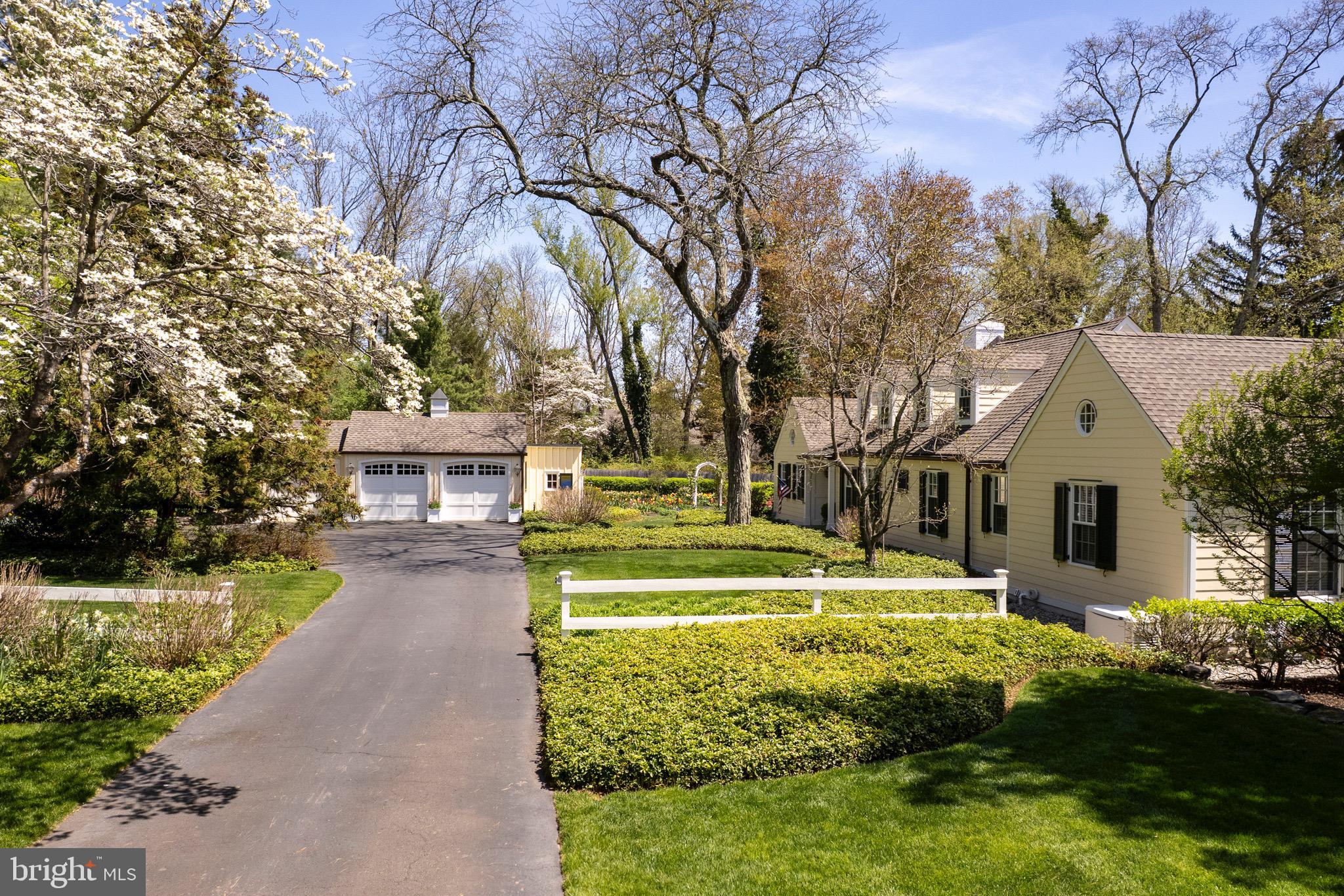 4445 Province Line Road Princeton, NJ 08540 - Photo 44 of 45 a view of a house with a yard