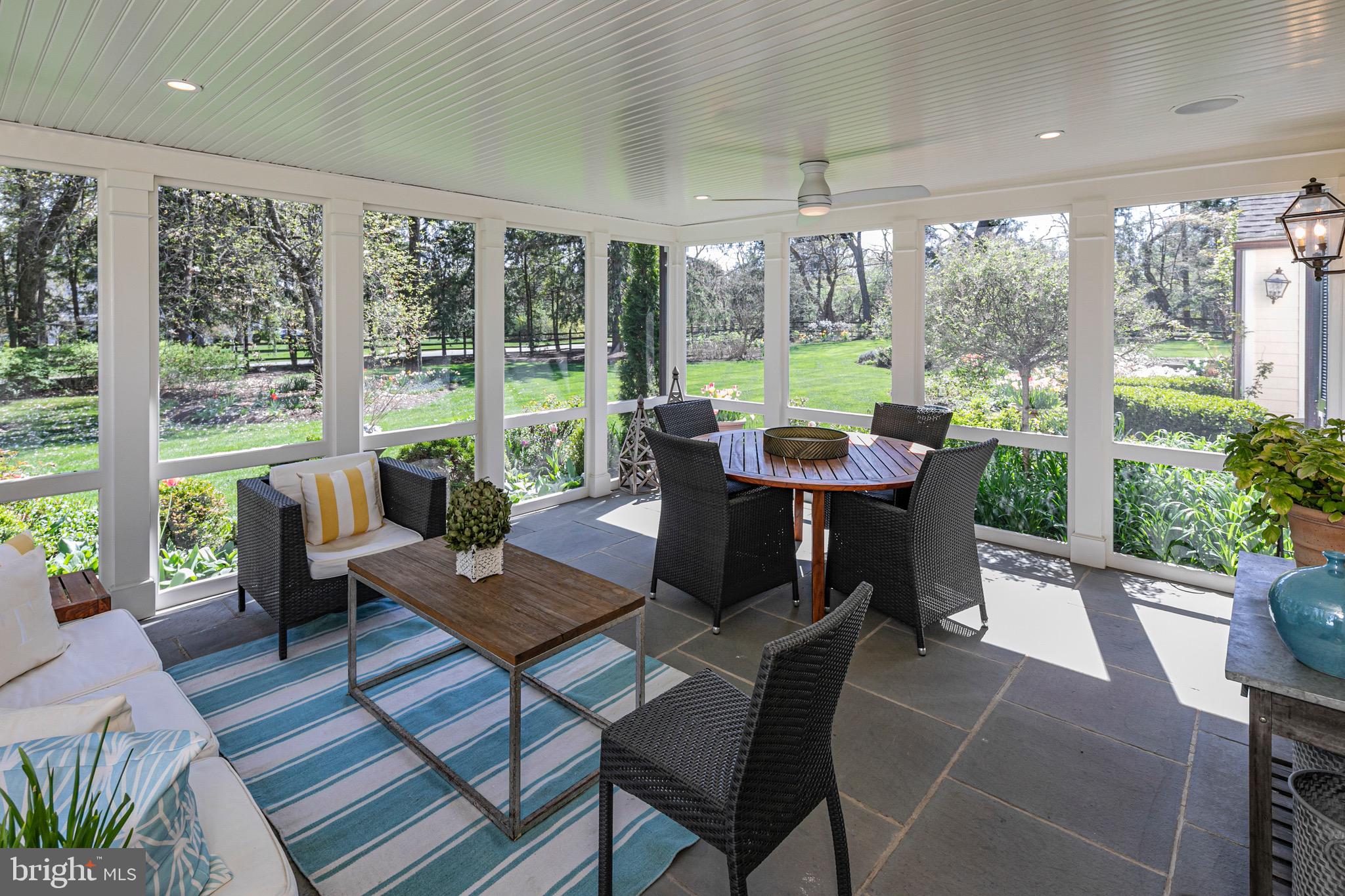 4445 Province Line Road Princeton, NJ 08540 - Photo 6 of 45 a view of a dining room with furniture window and outside view